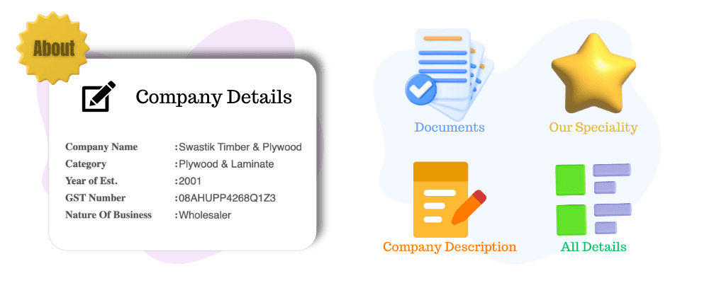 Linkconnect Digital business card feature - Add Business Details And Documents