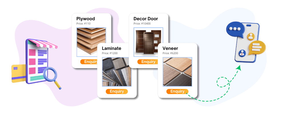 Linkconnect Digital business card feature - Add Product Catalog Or Services