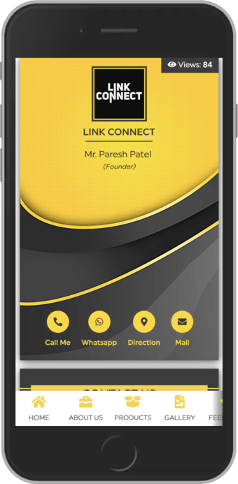 Linkconnect Digital business card template 10
