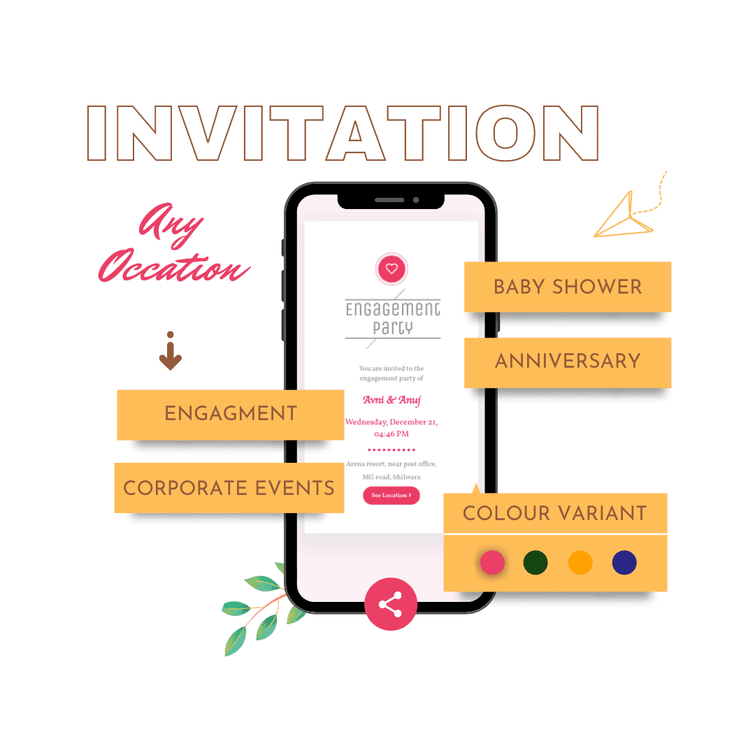Digital Invitation Card Maker for Any Occasion