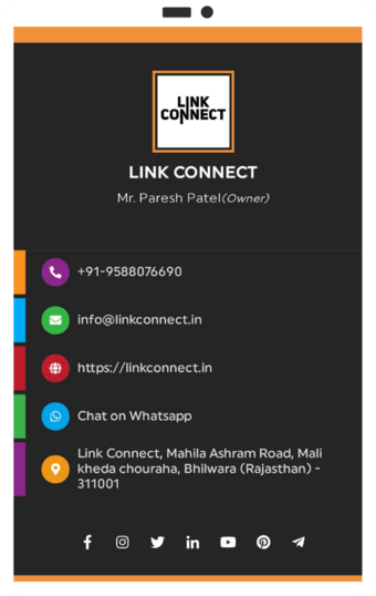 Linkconnect PDF id card template 1