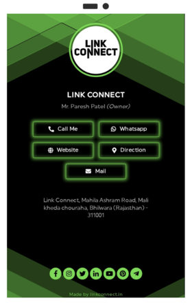 Linkconnect PDF id card template 10