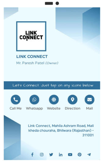 Linkconnect PDF id card template 3
