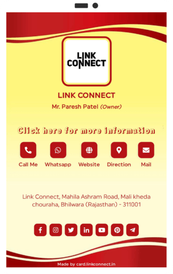 Linkconnect PDF id card template 4