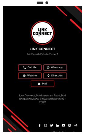 Linkconnect PDF id card template 6