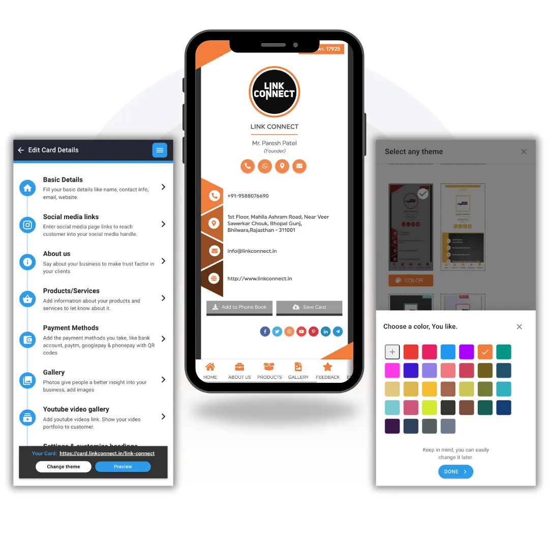 How to make a Digital Business Card - LinkConnect